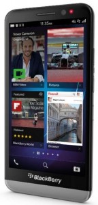 Blackberry Z30 kinyitott mobiltelefon