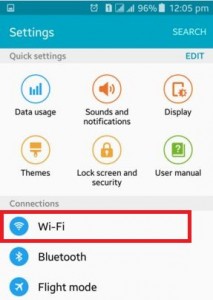 A WiFi jelszó beállítása vagy módosítása Android 6.0 Marshmallow & Lollipop 5.1.2 alkalmazásban