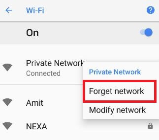 A WiFi probléma megoldása a Pixel 2 és a Pixel 2 XL készülékeken