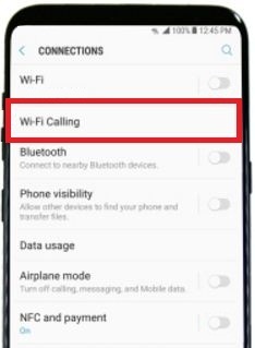 Hogyan engedélyezhetjük a WiFi hívást a Galaxy S8 és S8 Plus készülékeken